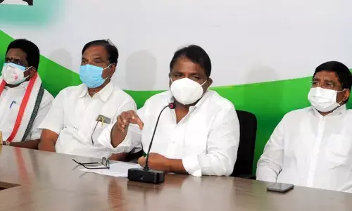 APCC president  Sailajanath condemns Narendra Modis lies