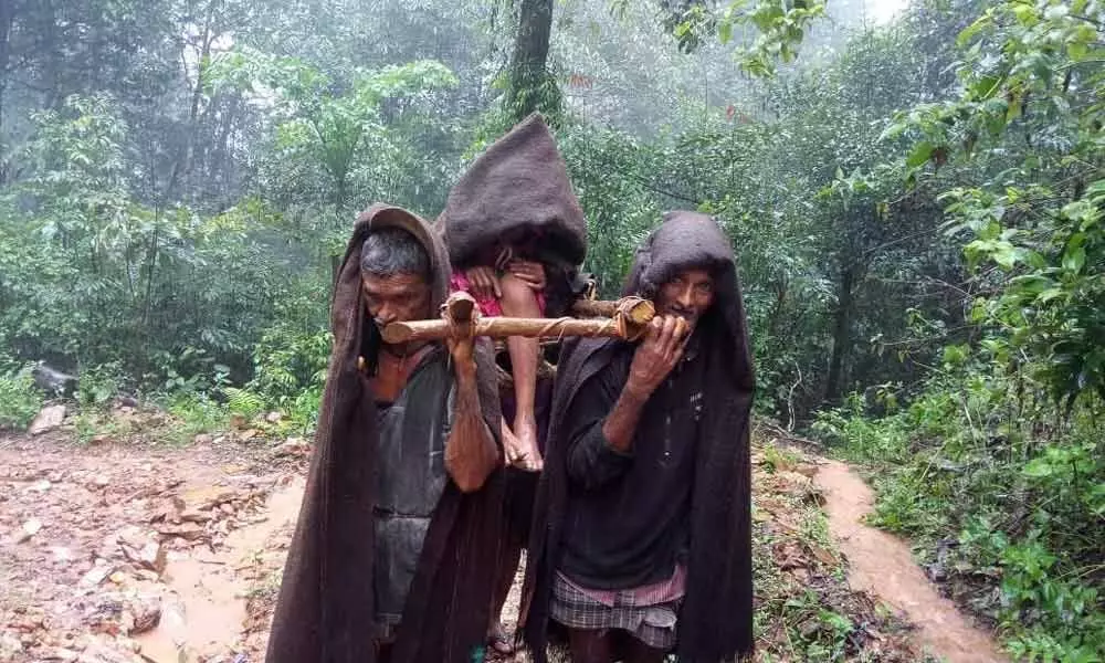 Sans roads, drinking water, mobile network, Malnad villagers lead primitive life