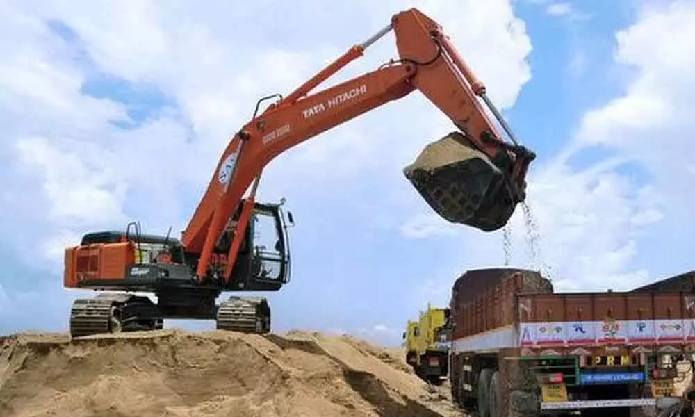 Srikakulam : Irregularities persist in sand supply