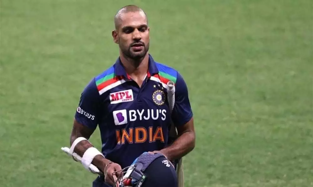 India captain Shikhar Dhawan