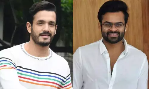 Akkineni Akhi and Sai Dharam Tej