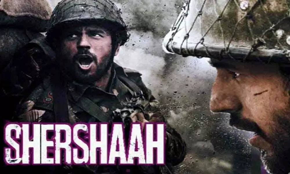 Sidharth Malhotra portraying legendary war hero Capt Vikram Batra in Shershaah