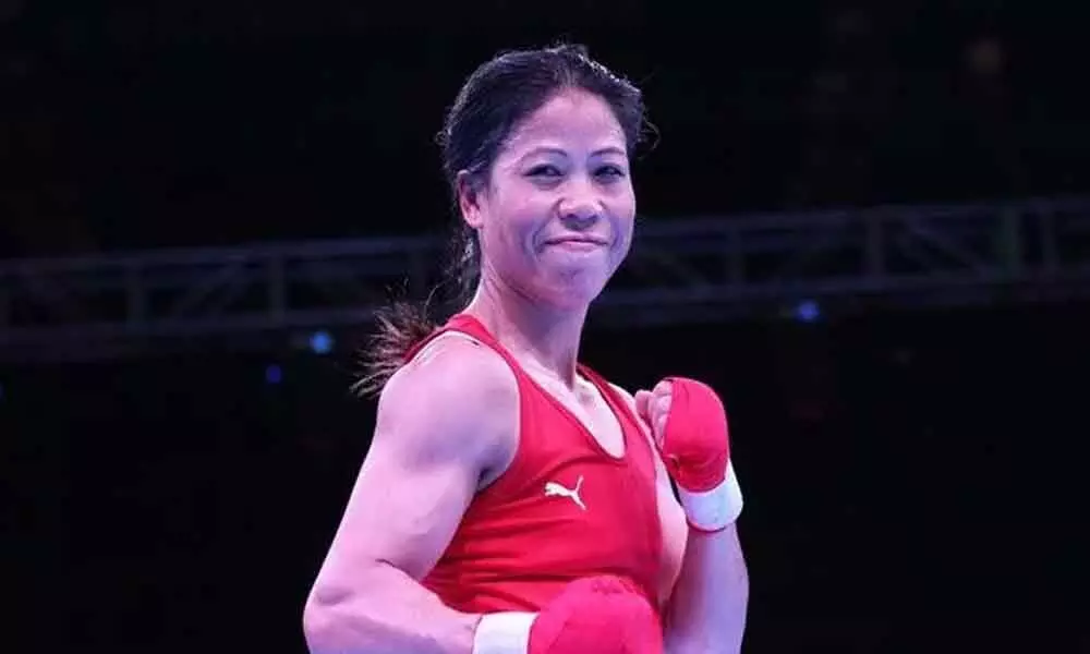Six-time world champion M C Mary Kom