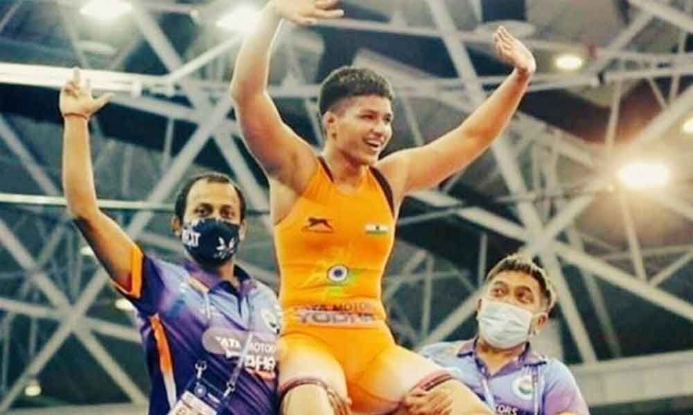 Priya Malik bags gold medal at World Cadet Wrestling ...