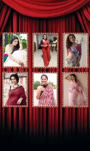 Tollywood actresses up their oomph factor in saree!