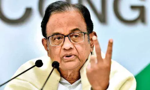  Senior Congress leader P Chidambaram