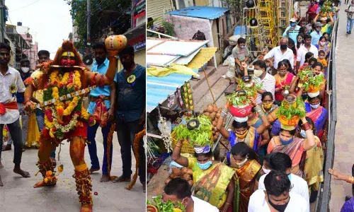 Secunderabad comes alive with Bonalu fervour