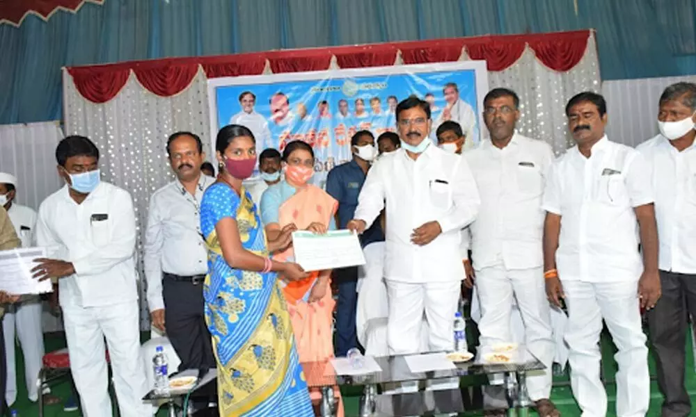New ration cards distributed across Telangana