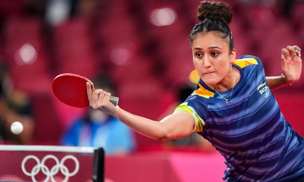 Indias table tennis star Manika Batra