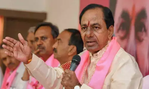 Telangana Chief Minister K Chandrasekhar Rao