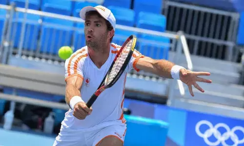 Dutch tennis player Jean-Julien Rojer