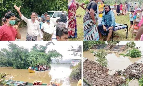 East godavari district gonduru tribal non tribals rejected to vacate unless handover package amount