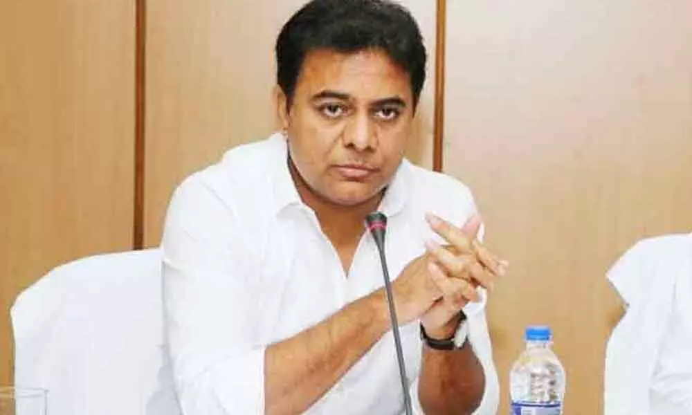 TRS working president and minister KT Rama Rao