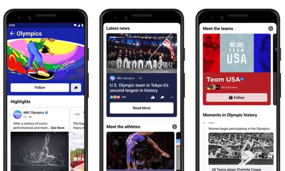 Tokyo Olympics: Facebook, Instagram and Snapchat new ...
