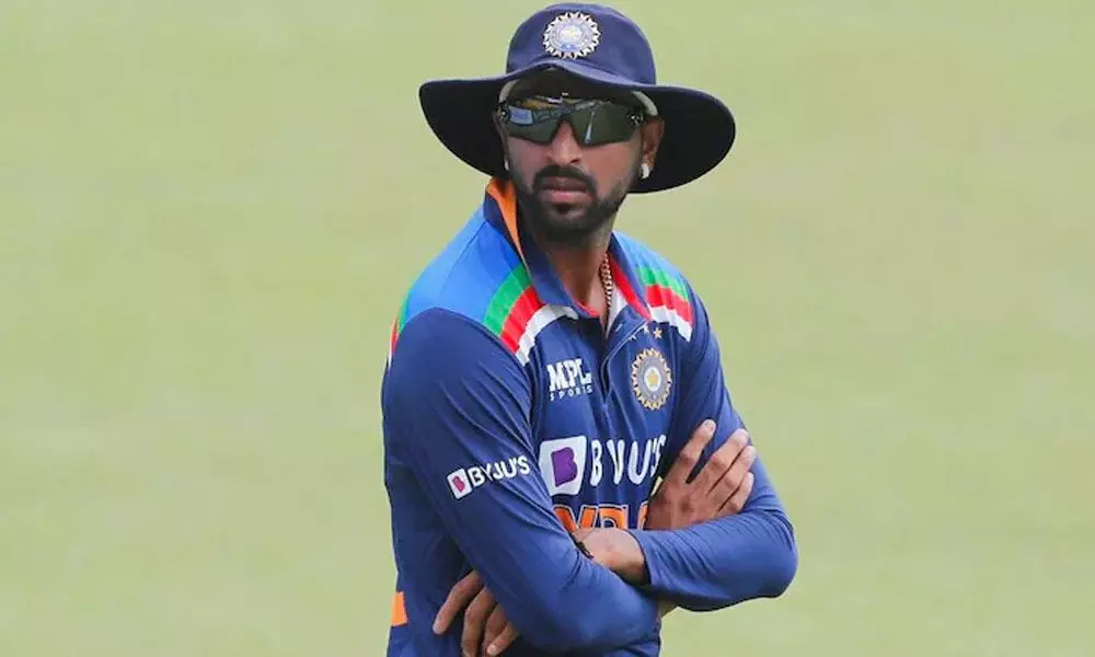 Indian all-rounder Krunal Pandya tested positive for Covid-19