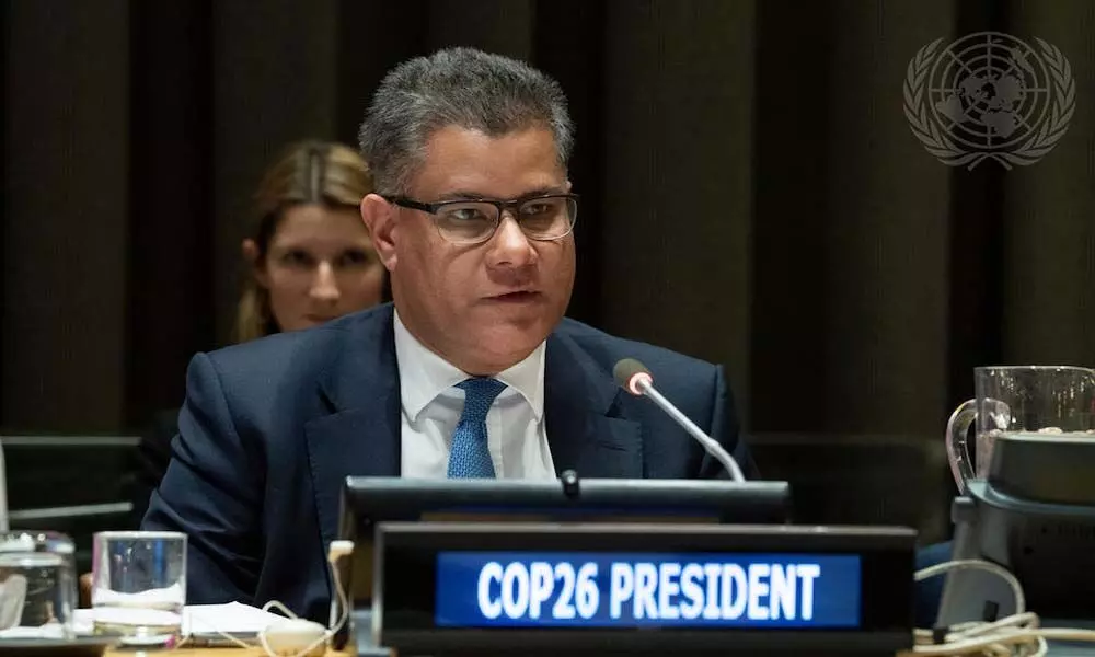 COP26 President-Designate Alok Sharma