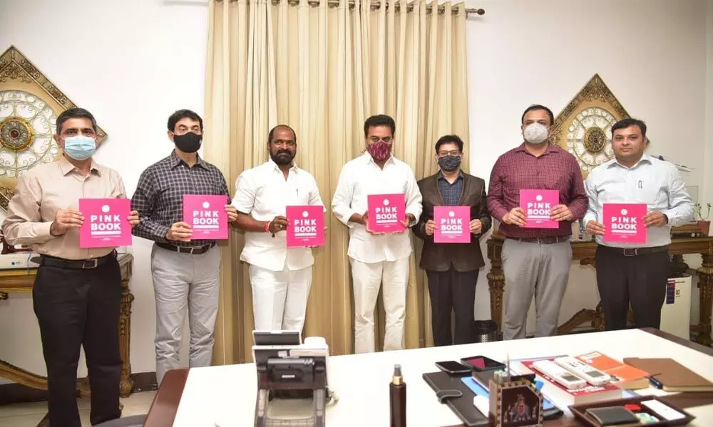 Minister KTR launches Pink Book