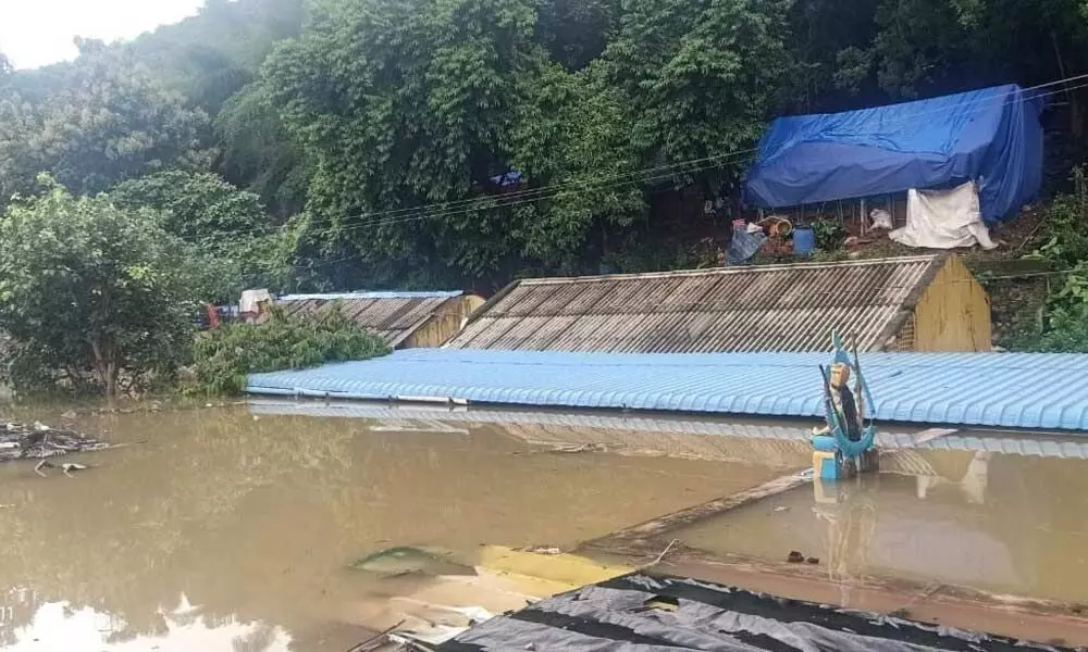 Many villages are still under floodwater forcing people to shift to safer places