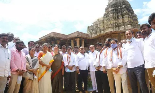 Ramappa abuzz with VIPs
