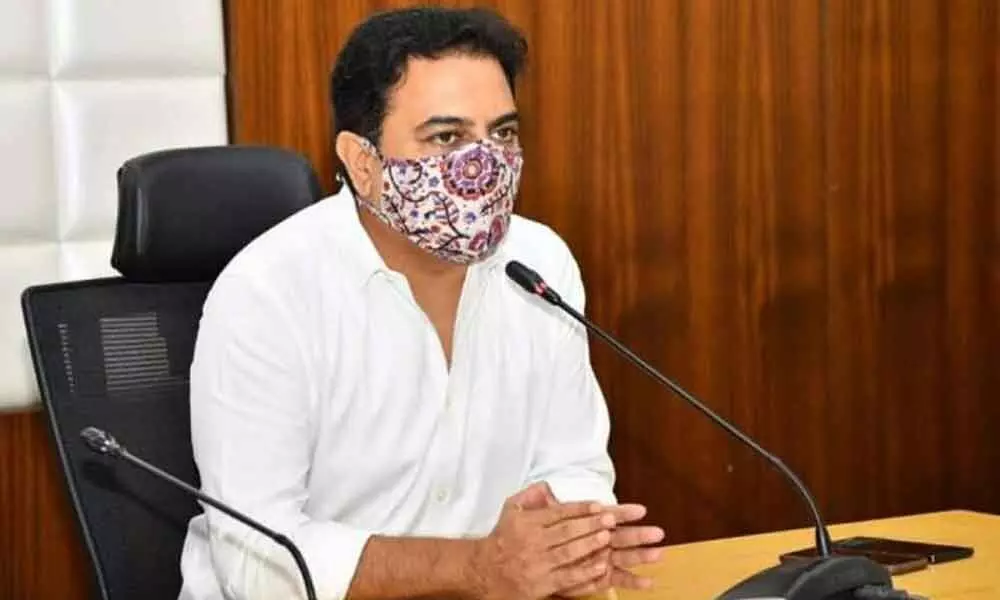 Industries Minister KT Rama Rao