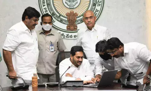 CM YS Jagan disburses Rs. 693.81 crore to 11 lakh students