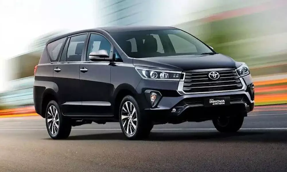 In the month of November, 2020, the new Toyota Innova Crysta was launched in India.