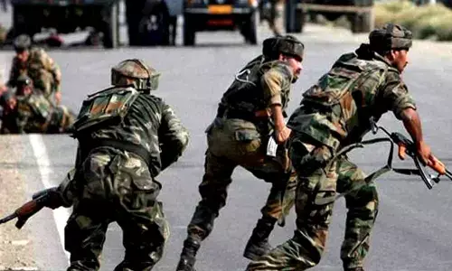 Encounter breaks out between security forces