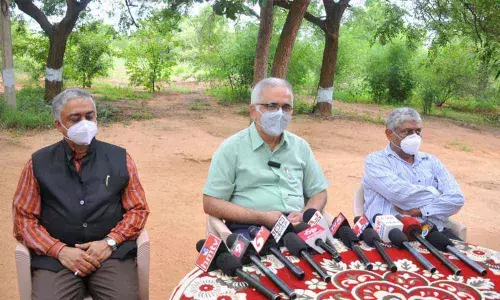 CSIR Director General Professor Shekhar C Mande on Saturday inaugurated the new magnetic observatory at the CSIRNGRI Geophysical Observatory