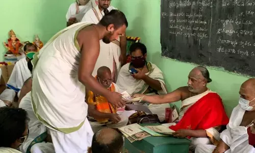 70 students take Vedic exams