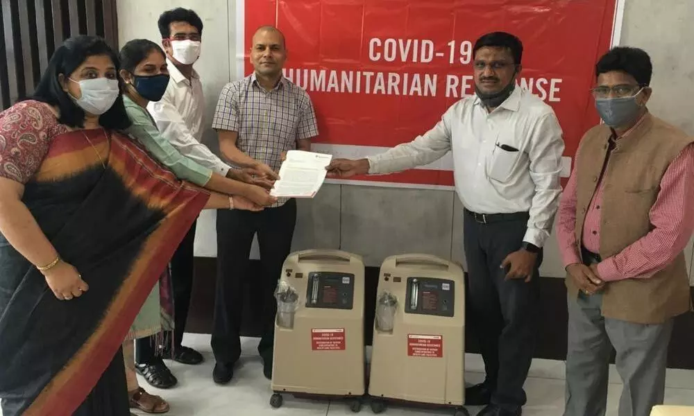Mondelez distributes oxygen devices in Chittoor