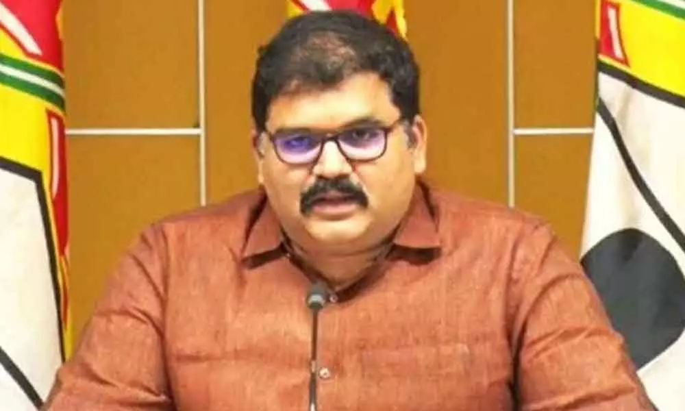 TDP national official spokesman K Pattabhi Ram