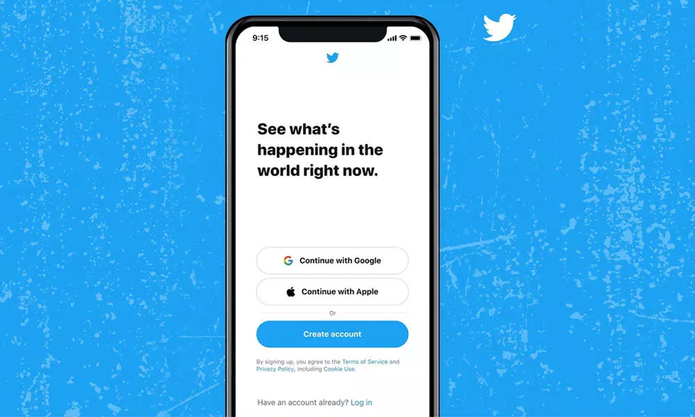 Twitter adds third-party signup and login with Apple or Google