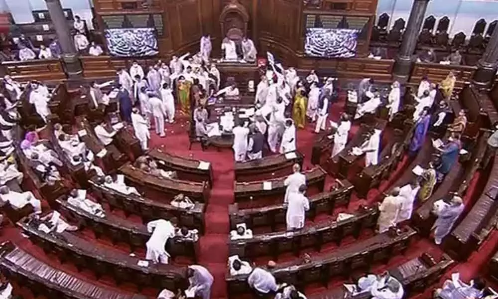 Lok Sabha adjourned twice amid opposition ruckus over snooping