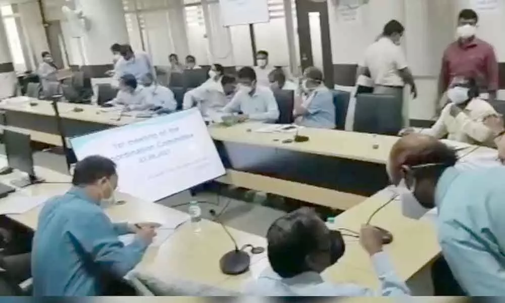 The coordinating committee of Krishna River Management Board