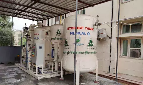 ADAMA gives oxygen plants worth 3 cr to hospitals