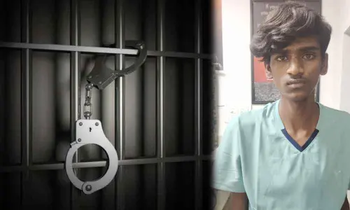 Murderer Deepak arrested for murdering his girlfriend, Saraswathi (18) on Monday