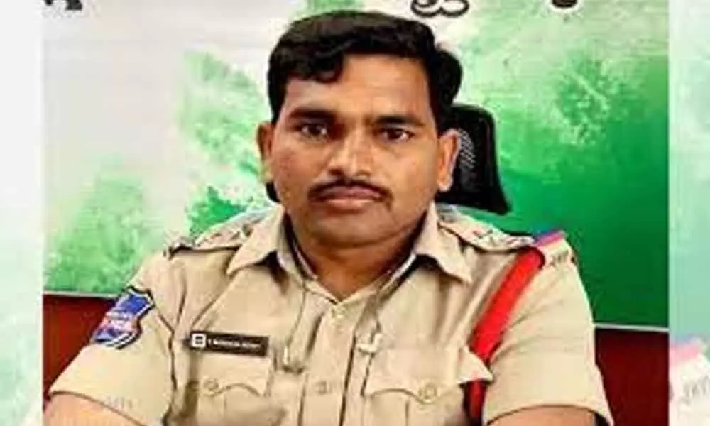 Maripeda sub-inspector Srinivas Reddy