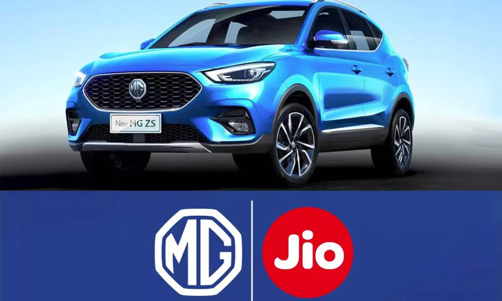 MG Motors Partners with JIO India to strengthen Connected Car Technology
