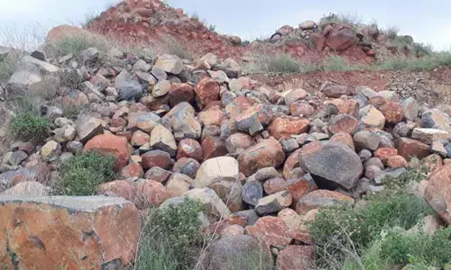 Cutting of rock hills goes haywire, escalates risk