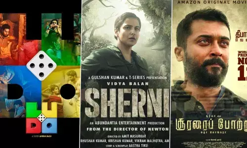 Ludo, Sherni, Soorarai Pottru bag top nominations at IFFM