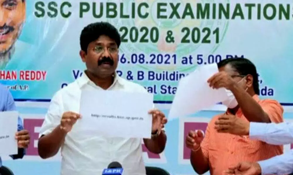 The educational minister Adimulapu Suresh released the results at a media briefing on Friday