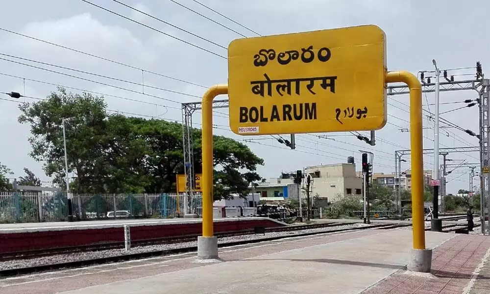 Bolarum railway station cries for basic facilities