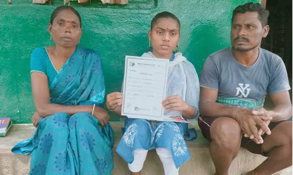 Disappointed over not getting seat, student turns farm labourer