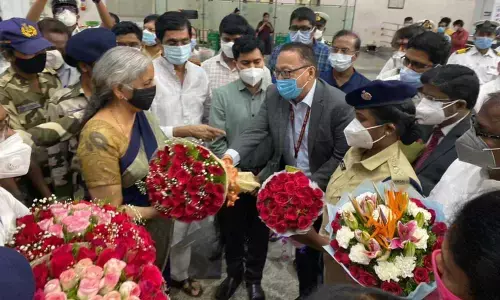 Union Finance Minister Nirmala Sitharaman