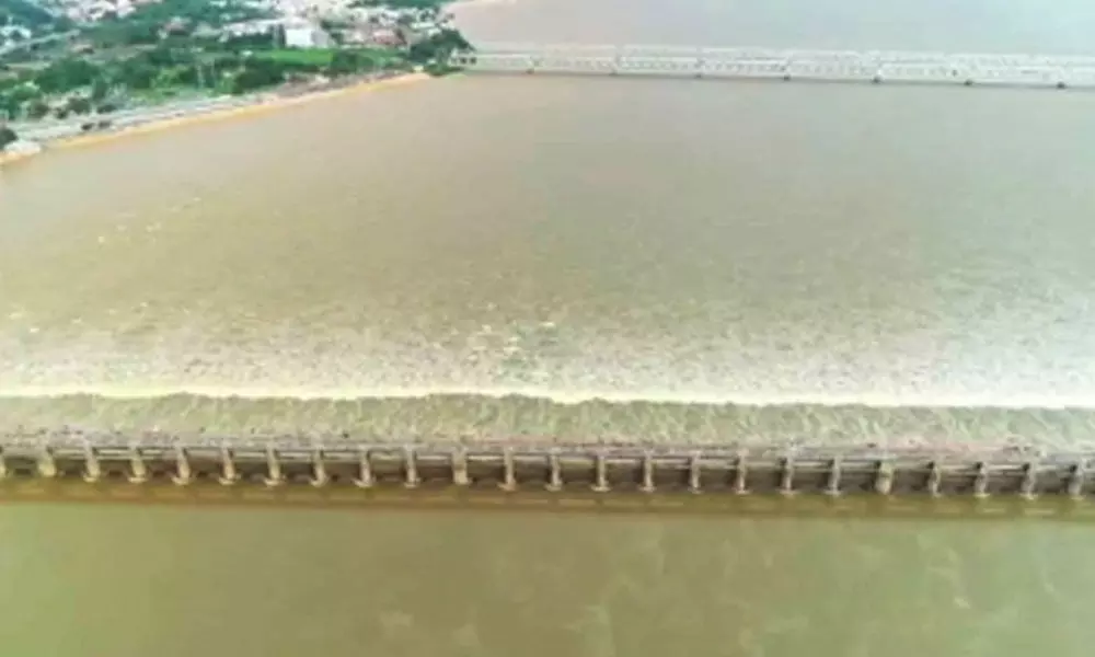 Flood waters recede in Krishna river