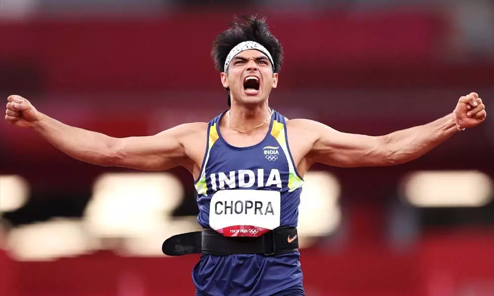 Neeraj Chopra bags Indiss first gold medal at Tokyo Olympic.