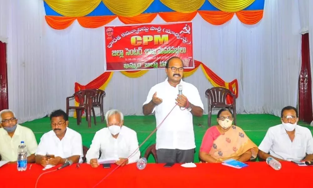 CPM district secretary Nunna Nageswara Rao