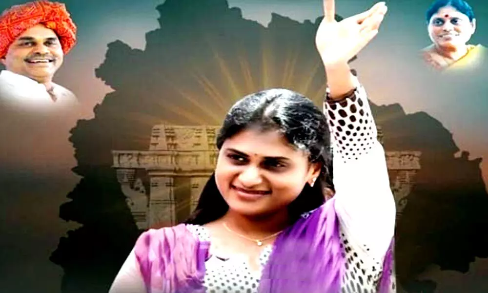 YSR Telangana party chief YS Sharmila