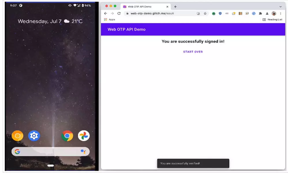 Google to allow transferring SMS OTPs from your mobile to PC
