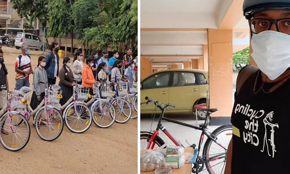 Bicycle Evangelist From Bengaluru